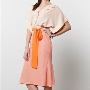 Chris Benz Anthropologie Mia midi dress